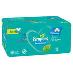 Pampers Fresh Clean, lingettes humides, 6 x 80 pcs