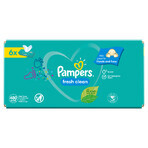 Pampers Fresh Clean, lingettes humides, 6 x 80 pcs