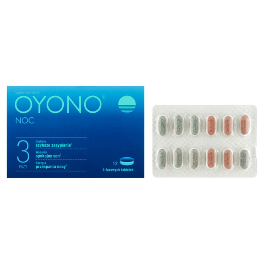 Oyono Night, 12 Tabletten