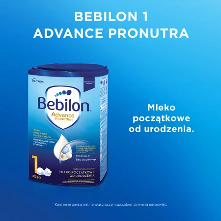 Bebilon Advance Pronutra 1, leche para lactantes, desde el nacimiento, 800 g