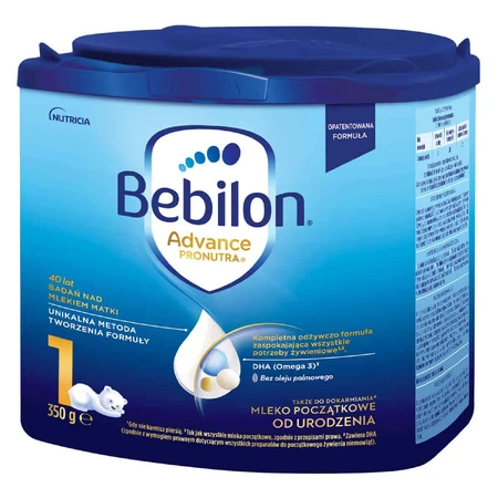 Bebilon Advance Pronutra 1, leche para lactantes, desde el nacimiento, 350 g