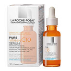 La Roche-Posay Pure Vitamine C10, sérum concentré anti-rides à la vitamine C, peaux sensibles, 30 ml