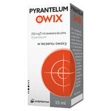 Pyrantelum OWIX, 250 mg/ 5ml, suspensie orală, 15 ml