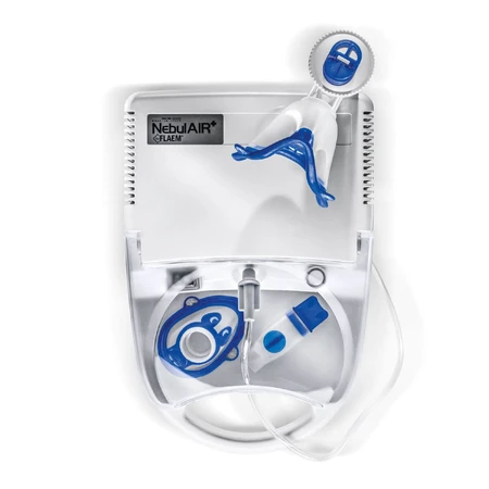 Flaem NebulAir+, inhalatorul cu piston pneumatic pentru copii și adulți