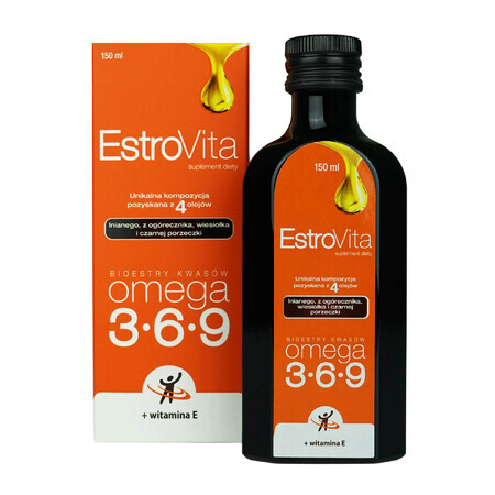 EstroVita Classic, ésteres de ácido omega 3-6-9, 150 ml