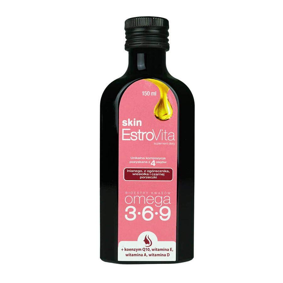 EstroVita Skin, ésteres ácidos omega 3-6-9, 150 ml