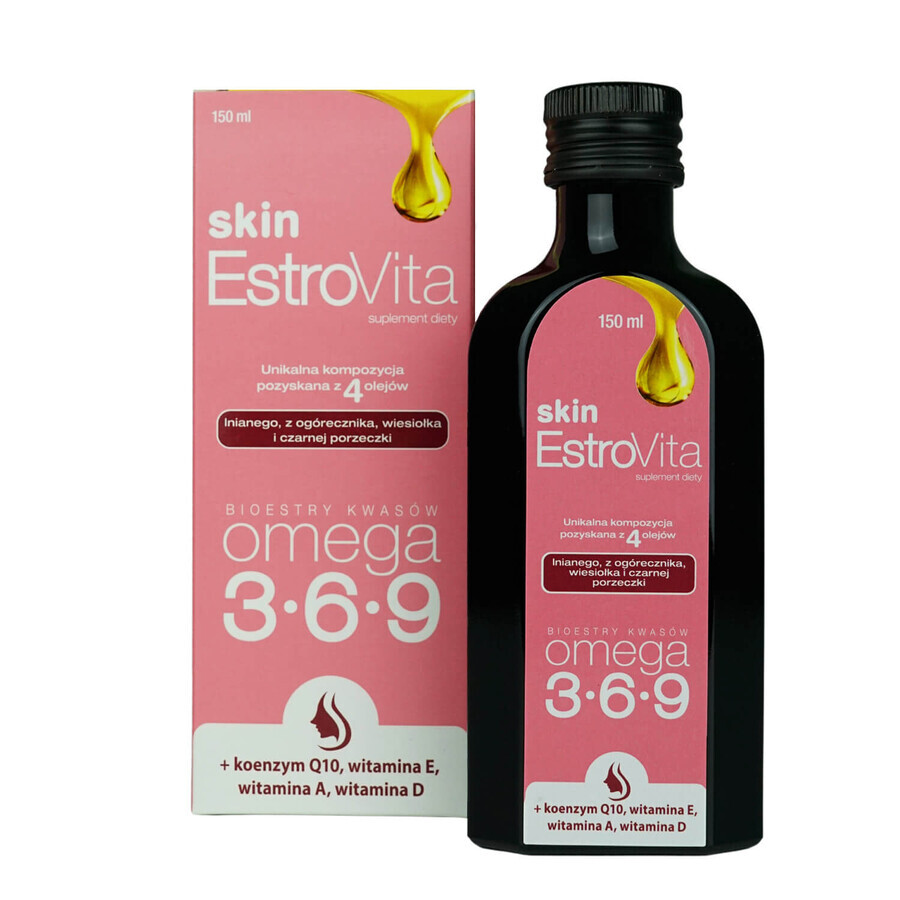 EstroVita Skin, ésteres ácidos omega 3-6-9, 150 ml