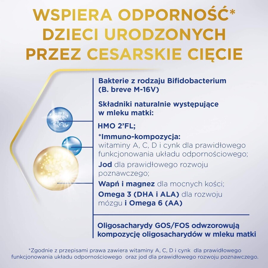 Bebilon Profutura CesarBiotik 2, leche de seguimiento, después de 6 meses, 800 g