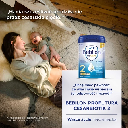 Bebilon Profutura CesarBiotik 2, Folgemilch, nach 6 Monaten, 800 g