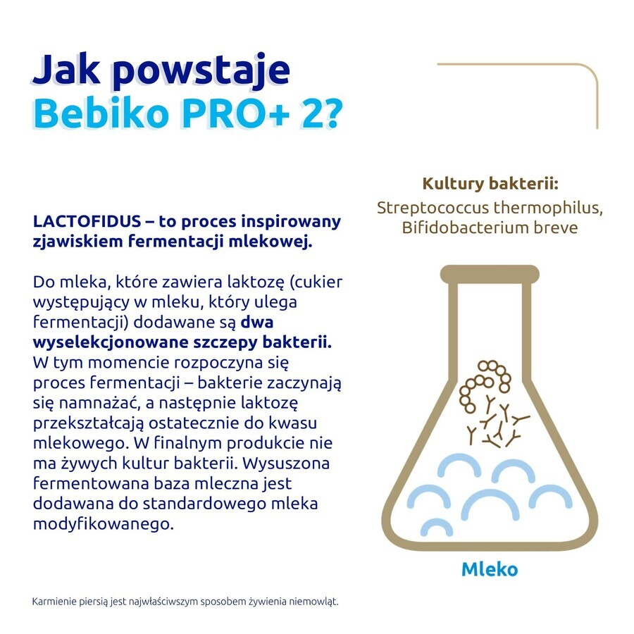 Bebiko Pro+ 2 Nutriflor Pro+, leche de continuación, más de 6 meses, 700 g