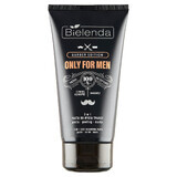 Bielenda Only For Men Barber Edition, pasta limpiadora facial 3 en 1, pasta-mascarilla exfoliante, 150 g