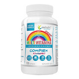 Wish Complejo Multivitamínico Junior K2vitaMK7, 120 cápsulas