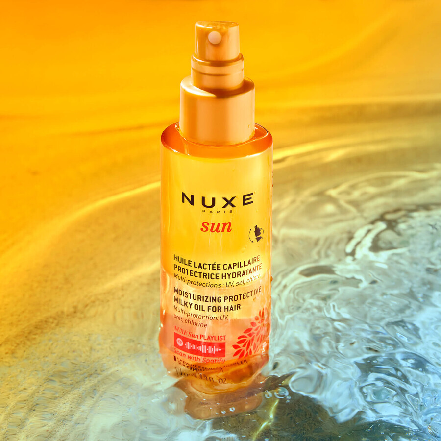 Nuxe Sun, aceite capilar protector bifásico, 100 ml