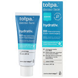 Tołpa Dermo Face Hydrativ, crema de día hidratante hialurónica BB, SPF 30, 40 ml