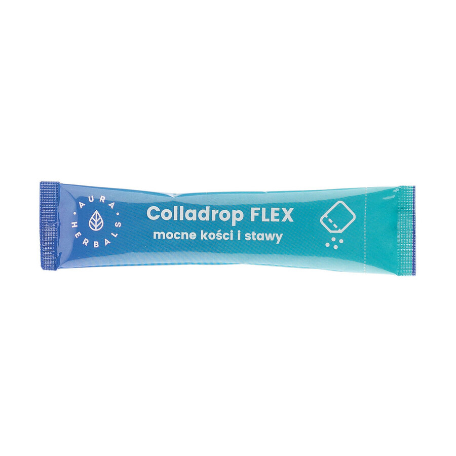 Aura Herbals Colladrop Flex Collagen 5000 mg, 30 sachets