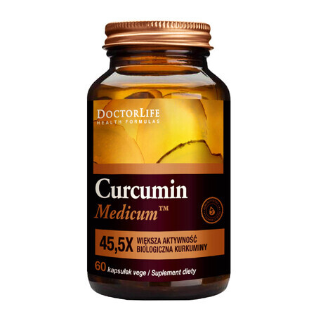 Doctor Life Curcumin Medicum, 60 cápsulas vegetales