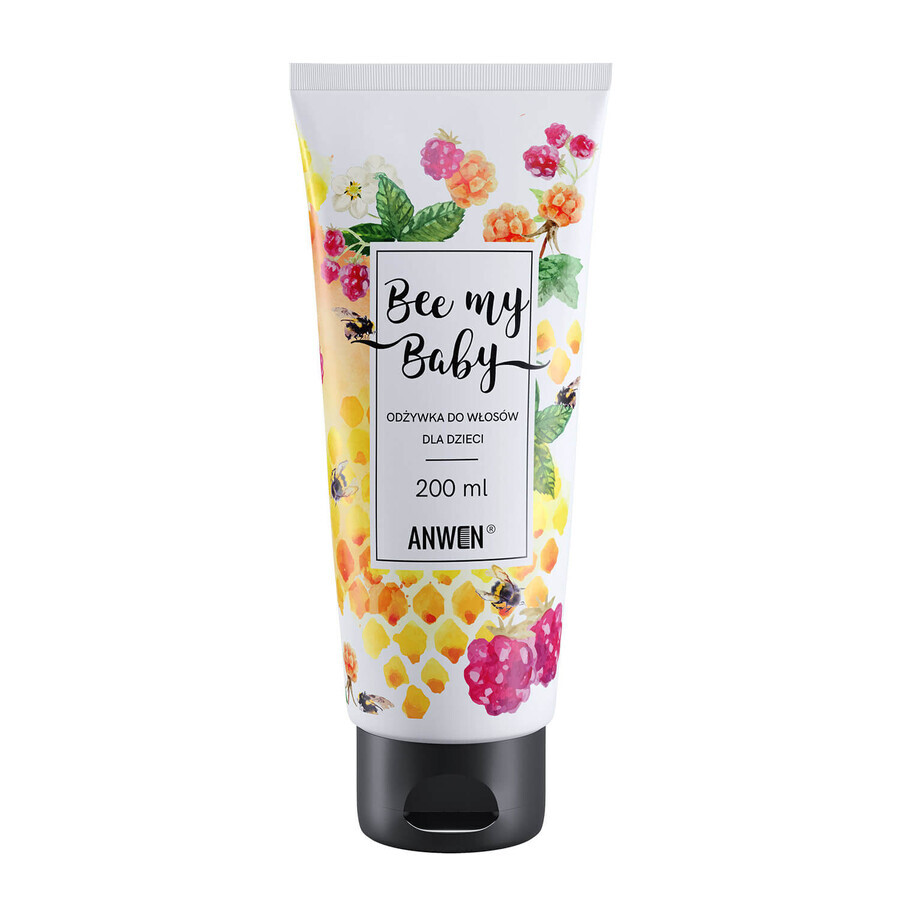 Anwen Bee My Baby, acondicionador de cabello para niños, 200 ml