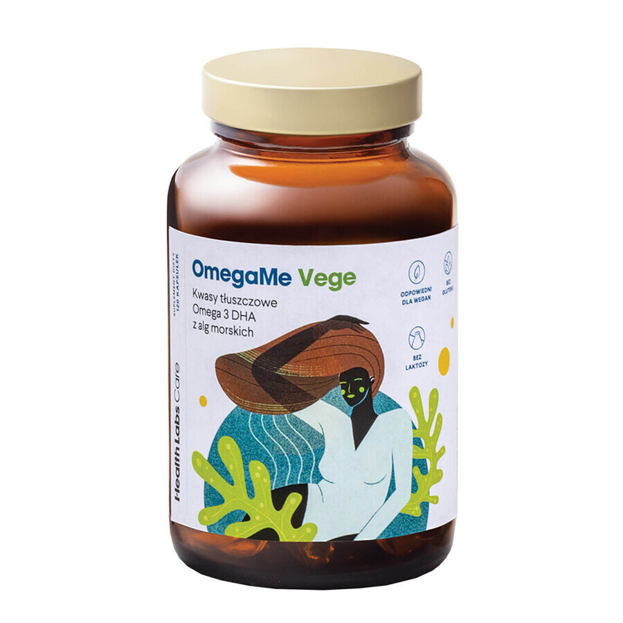 Health Labs OmegaMe Vege, 60 Kapseln