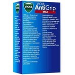 Vicks AntiGrip Max 1000 mg + 16 mg + 4 mg, granulado para solución oral, 14 sobres