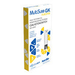 MultiSure GK Ketone, tiras reactivas para controlar la concentración de cuerpos cetónicos en sangre, 5 unidades