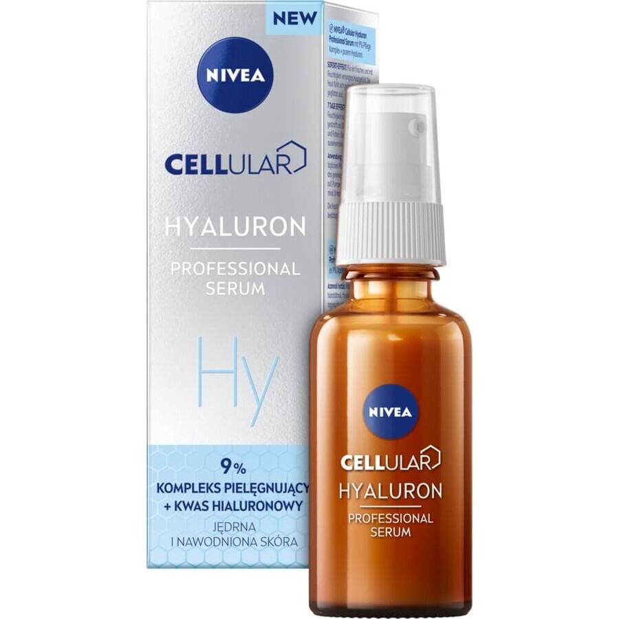 Nivea Cellular Hyaluron, sérum facial profesional, con ácido hialurónico, 30 ml