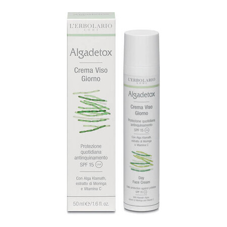 L'Erbolario Algadetox, crème de jour, SPF 15, 50 ml