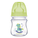 Canpol Baby's EasyStart, antikoliek, wijdmondfles met trage speen, Toys, 35/205, vanaf de geboorte, 120 ml