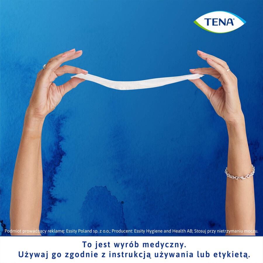 Tena Lady Slim, toallas sanitarias especializadas, Extra, 10 piezas