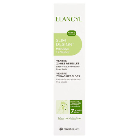 Elancyl Slim Design, slimming and firming gel for abdomen and stubborn areas, 150 ml