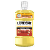 Listerine Fresh Ginger & Lime, enjuague bucal, sabor suave, sin alcohol, 500 ml