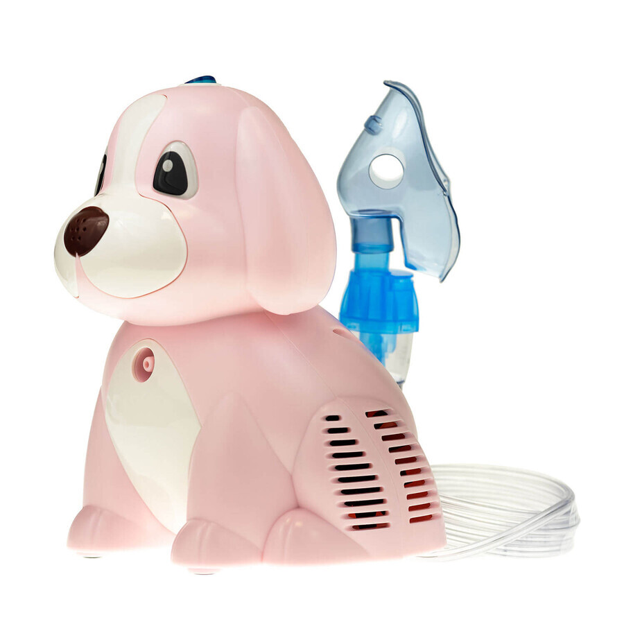 Omnibus Puppy Me BR-CN171, inhalador compresor, rosa