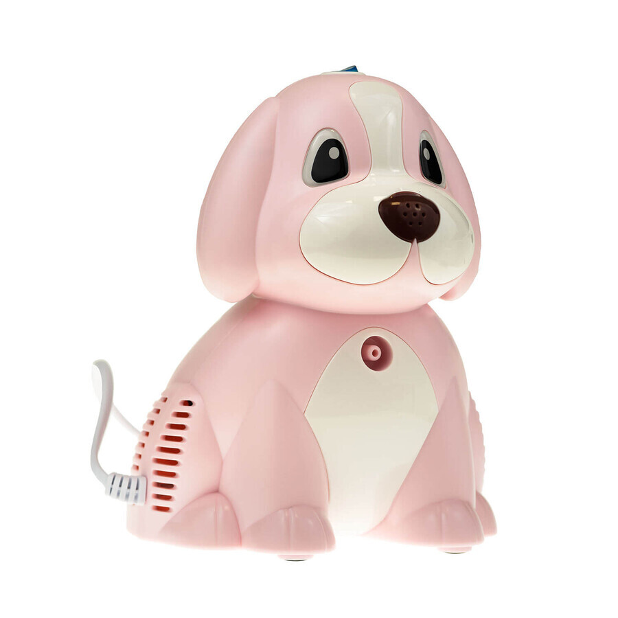 Omnibus Puppy Me BR-CN171, inhalador compresor, rosa