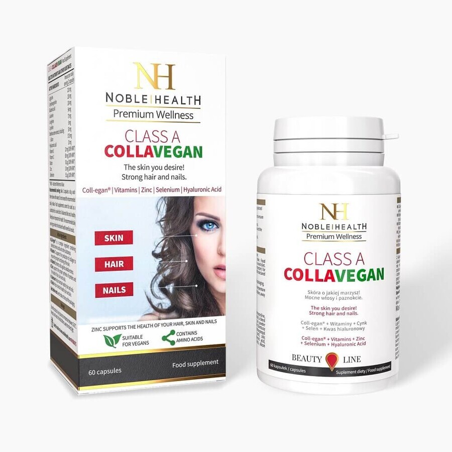 Noble Health Class A CollaVegan, 60 gélules