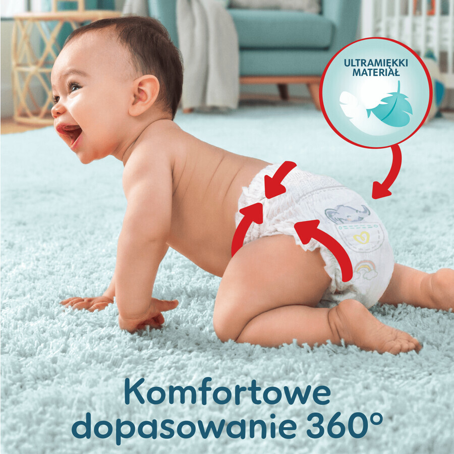 Pampers Premium Care Pants, pannolini, taglia 3, 6-11 kg, 144 pz.