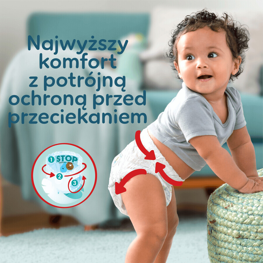 Pampers Premium Care Pants, pannolini, taglia 3, 6-11 kg, 144 pz.