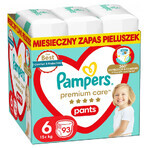 Pampers Premium Care Pants, luiers, maat 6, 15+ kg, 93 stuks