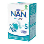 Nestlé NAN Optipro 5, fórmula junior para niños a partir de 2,5 años, 650 g