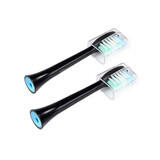 Oromed Oro-Sonic, puntas para cepillo dental sónico Negro, 2 piezas