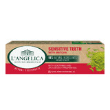 L&#39;Angelica Dientes Sensibles, pasta de dientes con matcha, 75 ml