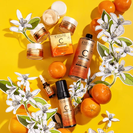 Eveline Cosmetics C-Perfection 50+, o cremă de umplere a ridurilor pentru față, de zi și de noapte, 50 ml