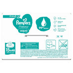 Pampers Harmonie Aqua, lingettes humides, 15 x 48 pcs