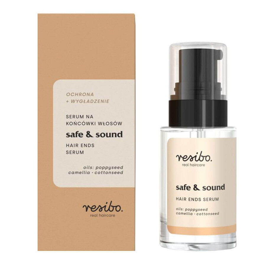 Resibo Safe&amp;Sound, sérum para puntas, 15 ml