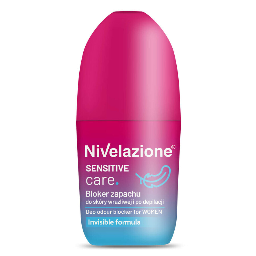 Nivelazione Sensitive Care, bloqueador de olores para pieles sensibles y post-depilación, 50 ml