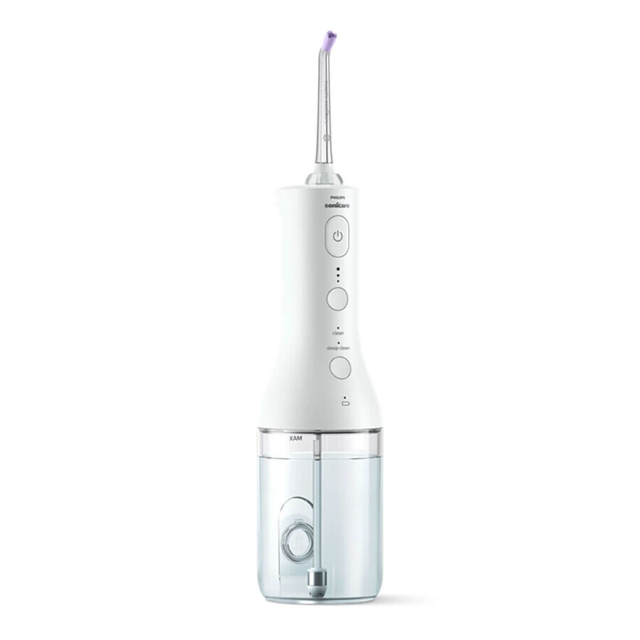 Philips Sonicare snoerloze Power Flosser 3000, monddouche, HX3806/31, 2 tips