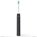 Philips Sonicare 3100 Series, cepillo de dientes sónico, HX3671/14, negro, 1 pieza