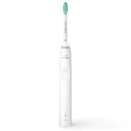 Philips Sonicare 3100 Series, cepillo de dientes sónico con estuche, HX3673/13, blanco, 1 pieza