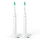 Philips Sonicare Serie 3100, cepillo dental s&#243;nico, HX3675/13, blanco, 2 piezas