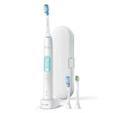 Philips Sonicare ProtectiveClean 4700, cepillo de dientes sónico con estuche, HX6483/52, blanco, 1 pieza