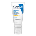 CeraVe, feuchtigkeitsspendende Gesichtscreme mit Ceramiden, normale und trockene Haut, SPF 50, 52 ml