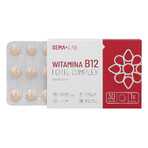 SEMA Lab Vitamin B12 Forte Complex, 30 film-coated tablets